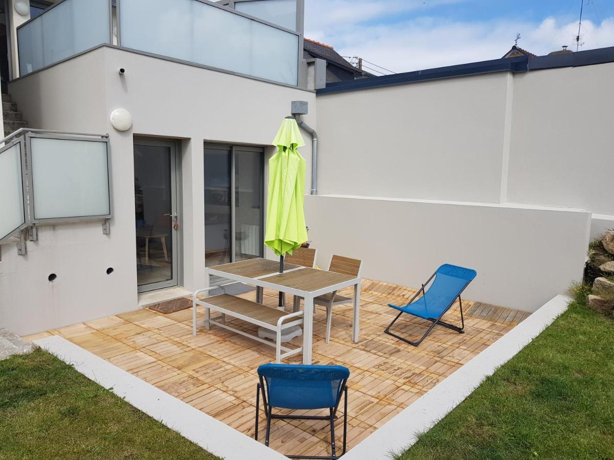Cote Jardin - Cancale - Gite Standing - Proche Centre Et Port 외부 사진